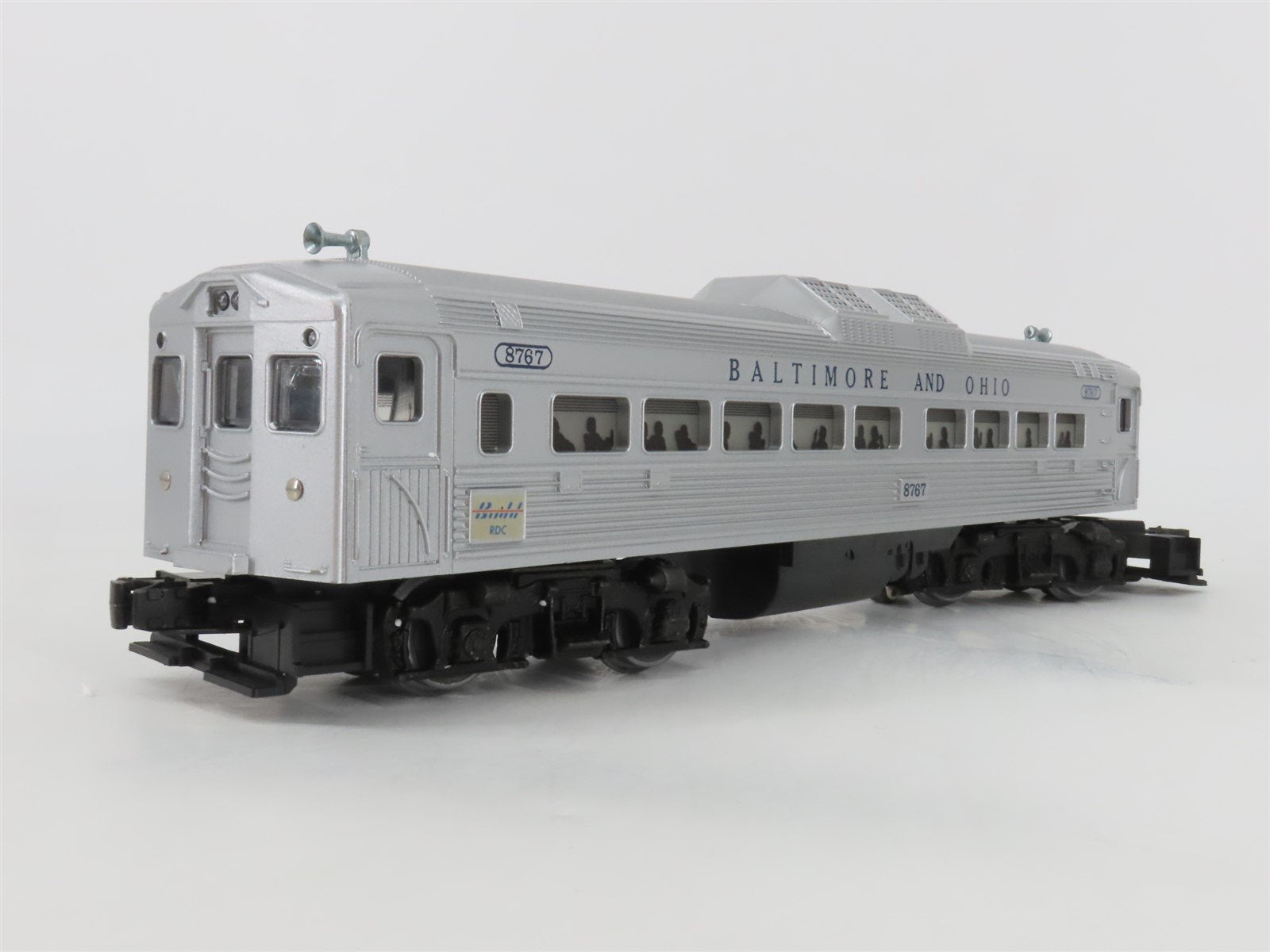 O Gauge 3-Rail Lionel 6-1766 B&O Railway Budd Commuter Train 3-Car Set