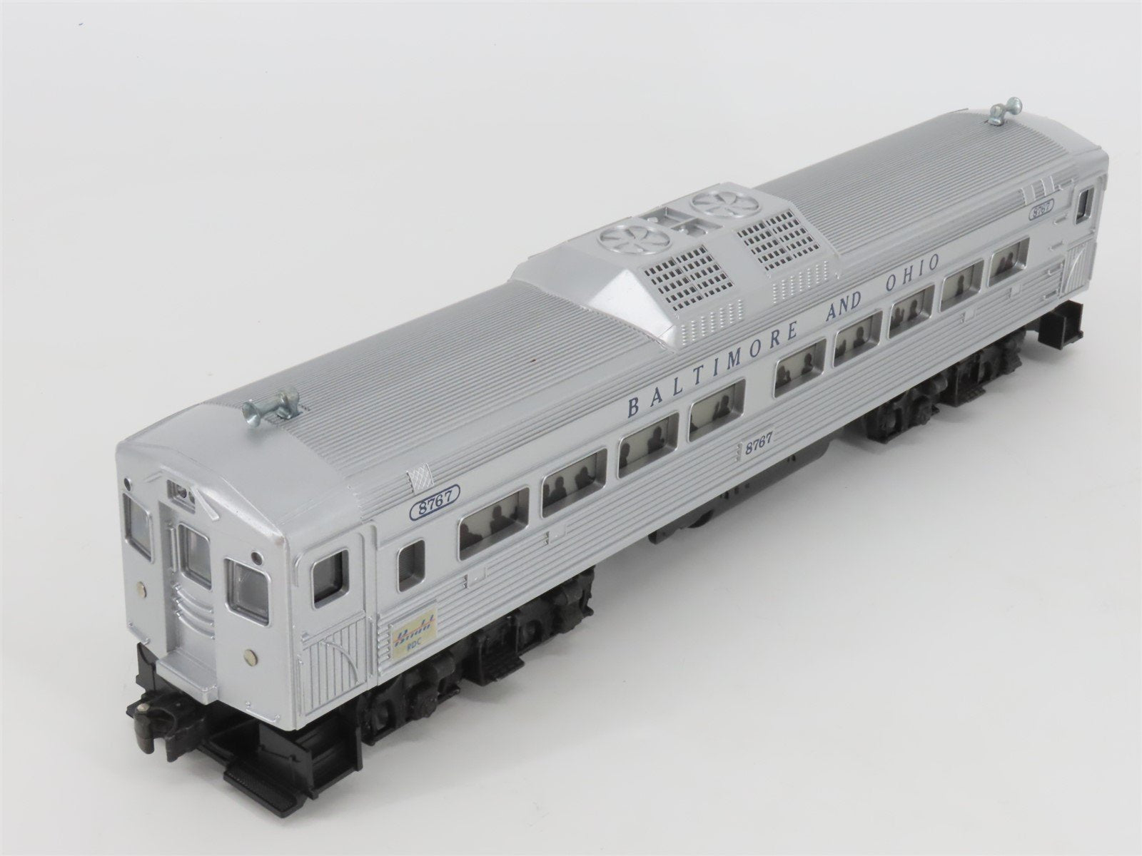 O Gauge 3-Rail Lionel 6-1766 B&O Railway Budd Commuter Train 3-Car Set