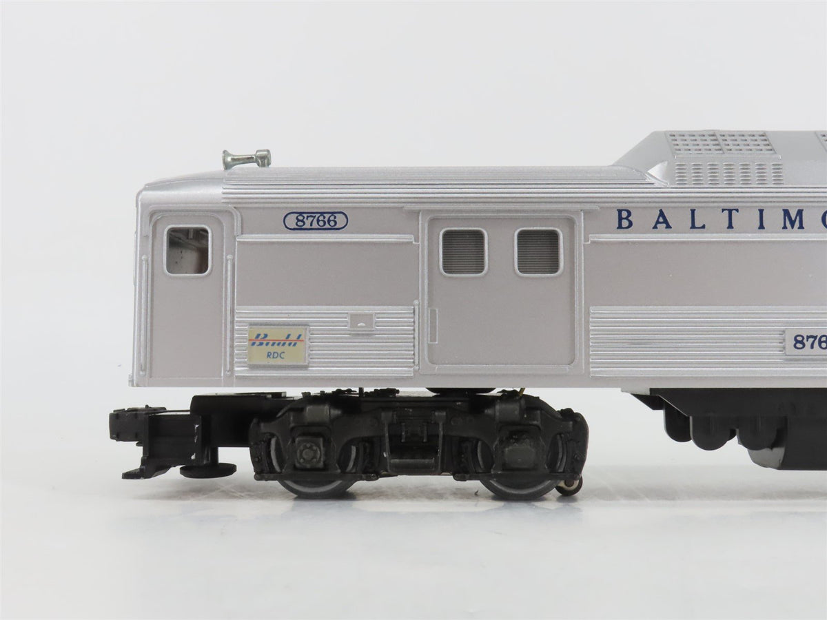 O Gauge 3-Rail Lionel 6-1766 B&amp;O Railway Budd Commuter Train 3-Car Set