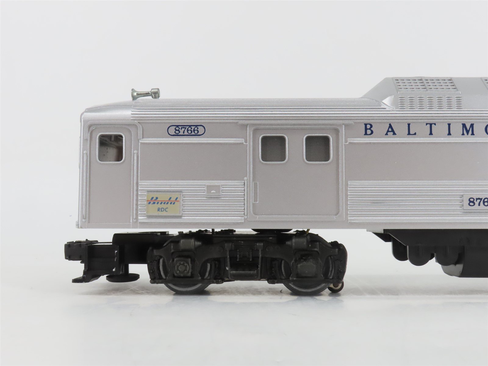 O Gauge 3-Rail Lionel 6-1766 B&O Railway Budd Commuter Train 3-Car Set