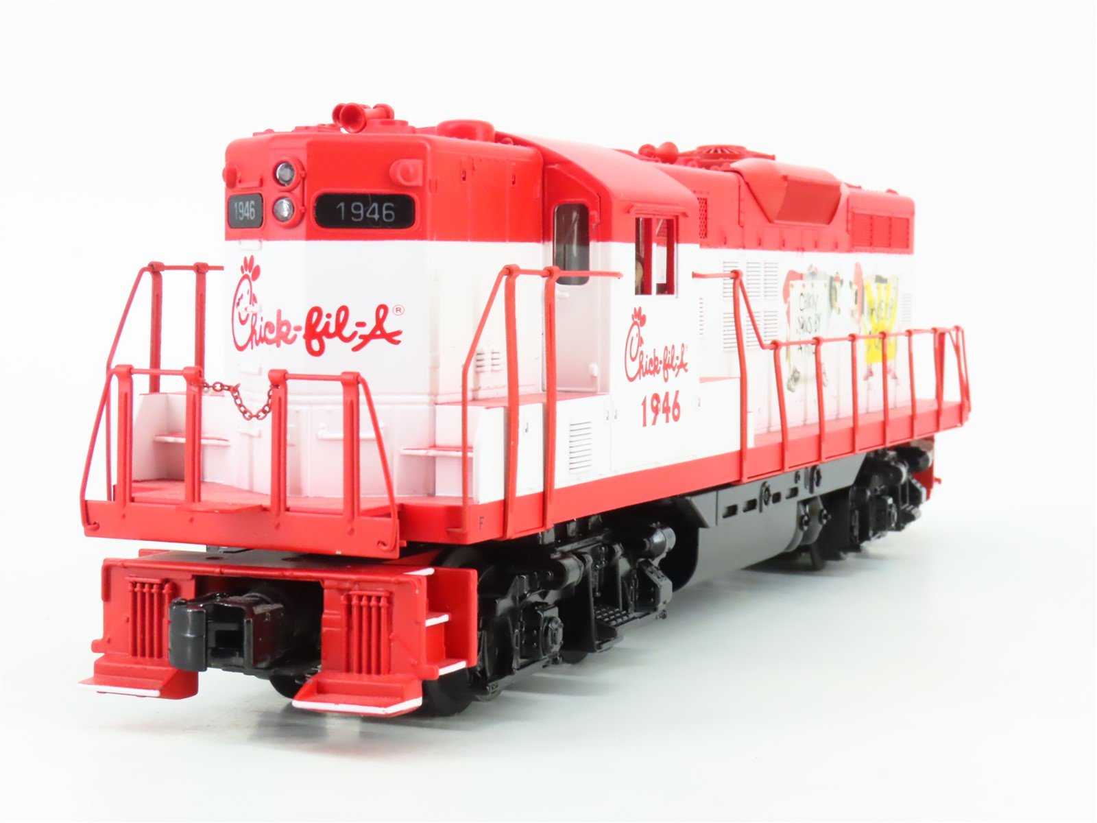 O Gauge 3-Rail MTH RailKing 30-20131-1 Chick-Fil-A GP9 Diesel #1946 Proto-Sound3