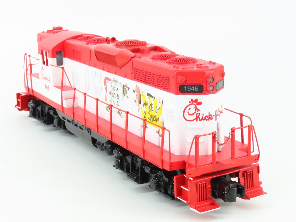 O Gauge 3-Rail MTH RailKing 30-20131-1 Chick-Fil-A GP9 Diesel #1946 Proto-Sound3