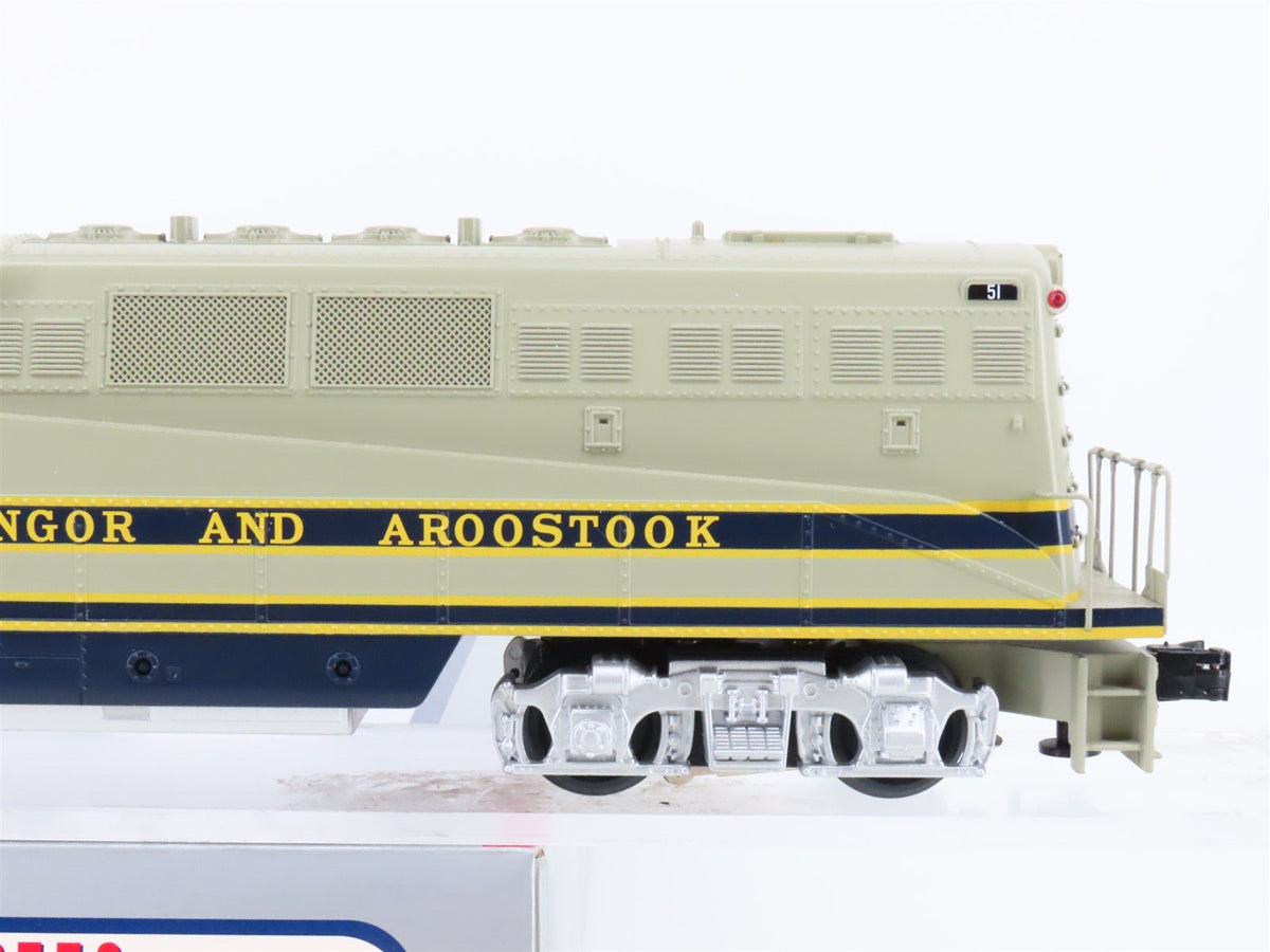 O Gauge 3-Rail Williams 20301 BAR Bangor &amp; Aroostook EMD BL2 Diesel #51