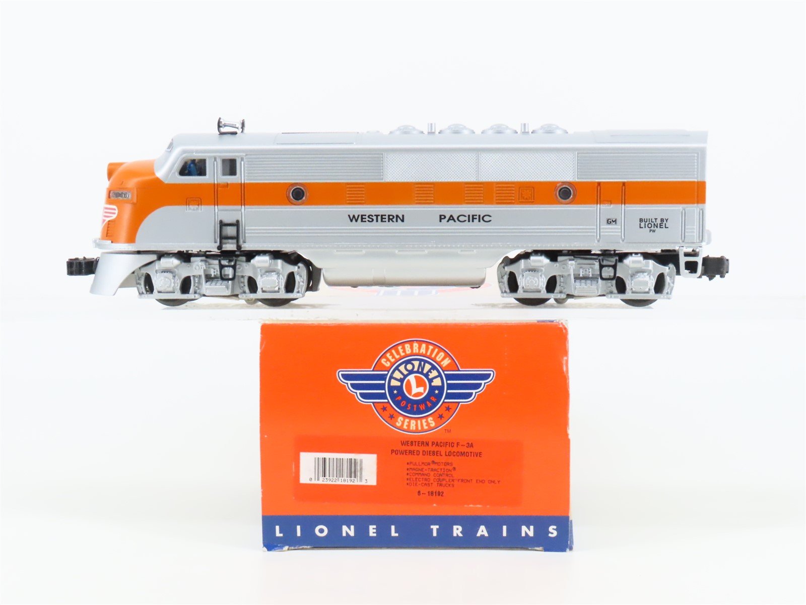O Gauge 3-Rail Lionel 6-18192 Celebration WP EMD F3A Diesel #2355 w/ TMCC