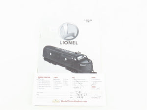 O Gauge 3-Rail Lionel 6-18192 Celebration WP EMD F3A Diesel #2355 w/ TMCC
