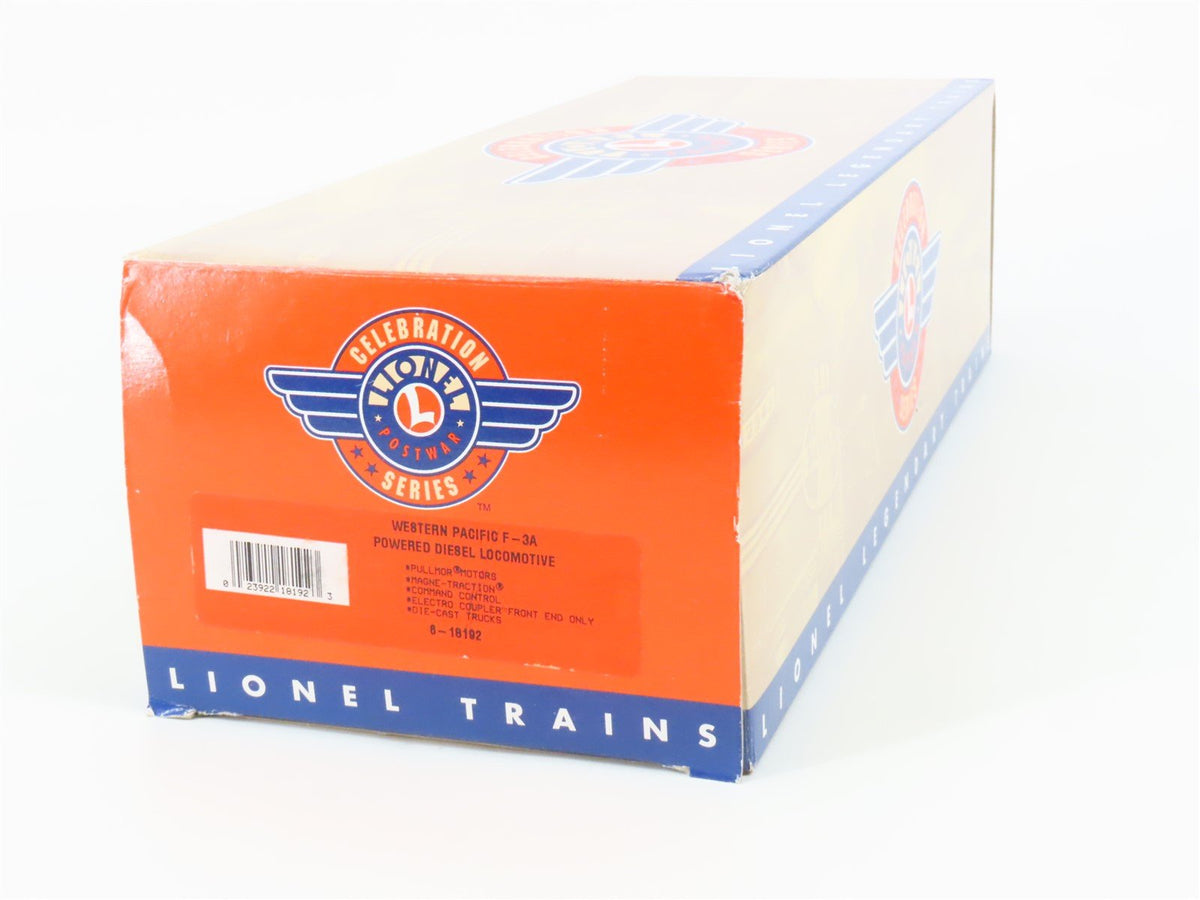 O Gauge 3-Rail Lionel 6-18192 Celebration WP EMD F3A Diesel #2355 w/ TMCC