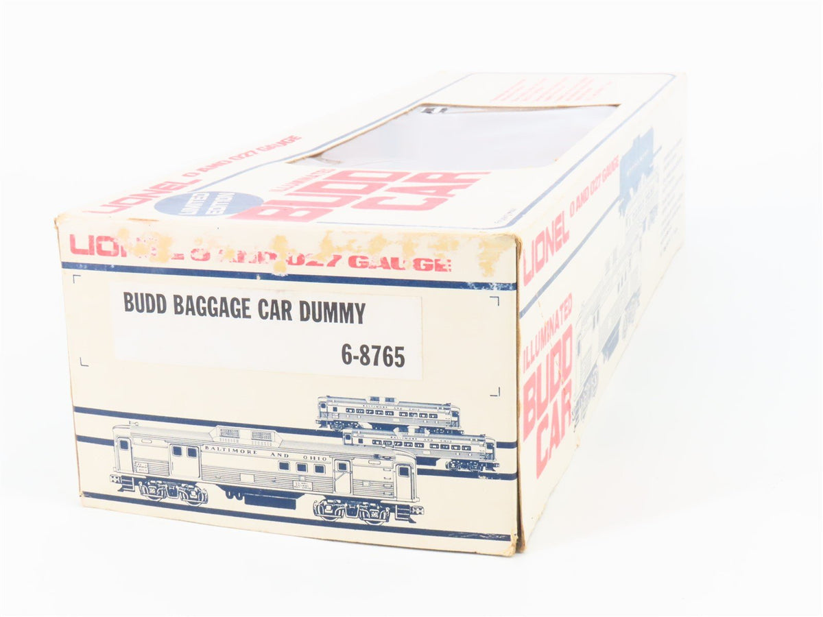 O Gauge 3-Rail Lionel 6-8765 B&amp;O Baltimore &amp; Ohio Budd RDC-4 Diesel - Unpowered