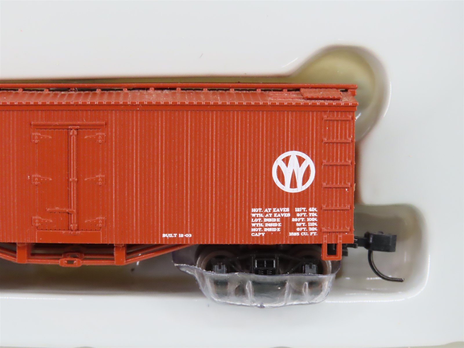 N Scale Athearn 11547 NYO&W New York Ontario & Western 36' Wood Reefer #6523