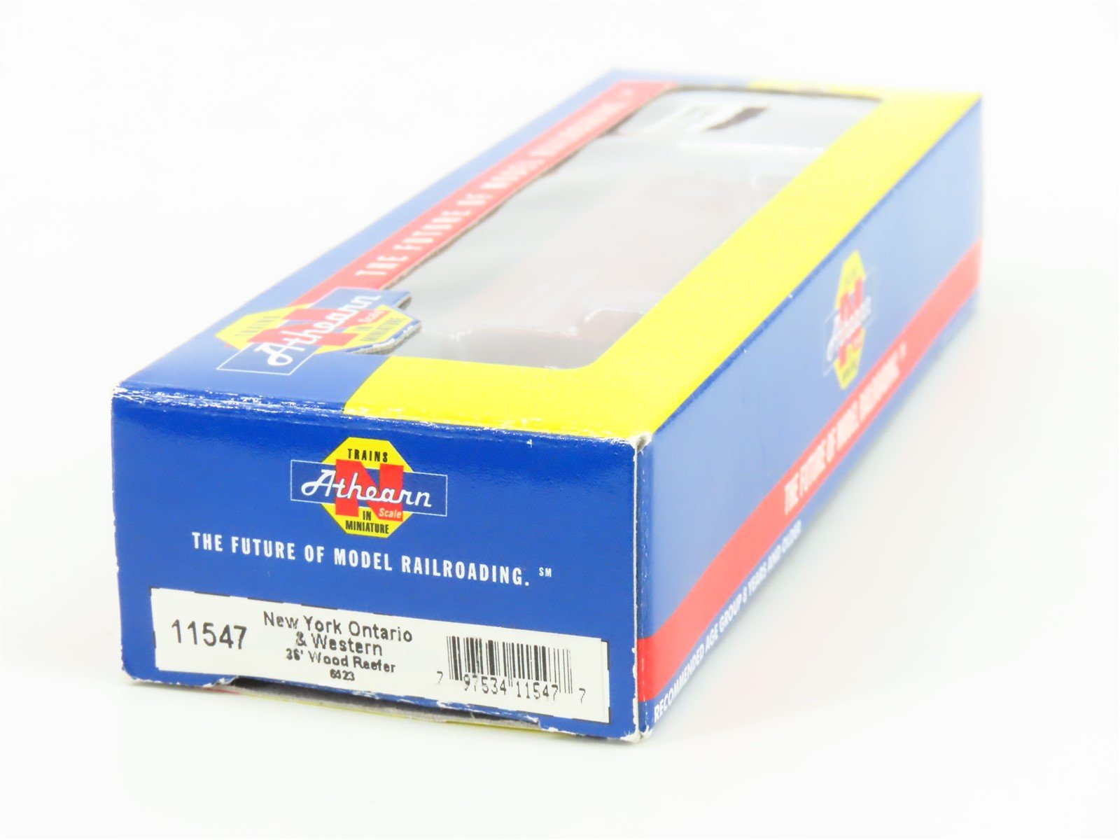 N Scale Athearn 11547 NYO&W New York Ontario & Western 36' Wood Reefer #6523