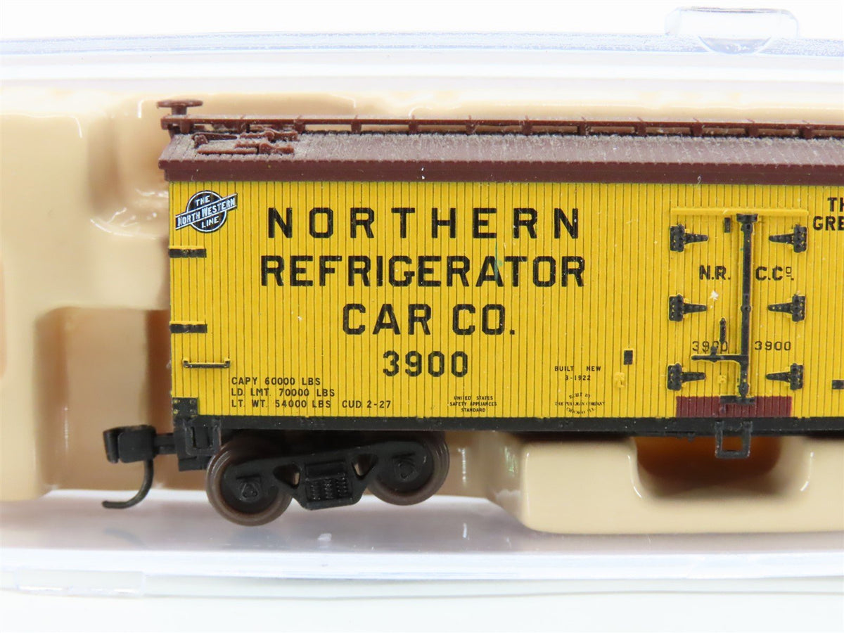 N Scale Atlas 41425 A&amp;P &quot;Where Economy Rules&quot; 40&#39; Woodside Reefer #3900