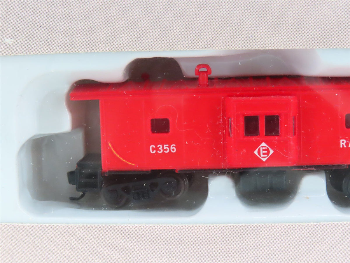 N Scale Walthers 932-8761 EL Erie Lackawanna Bay Window Caboose #C356