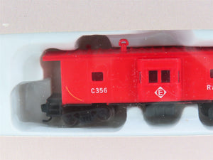 N Scale Walthers 932-8761 EL Erie Lackawanna Bay Window Caboose #C356