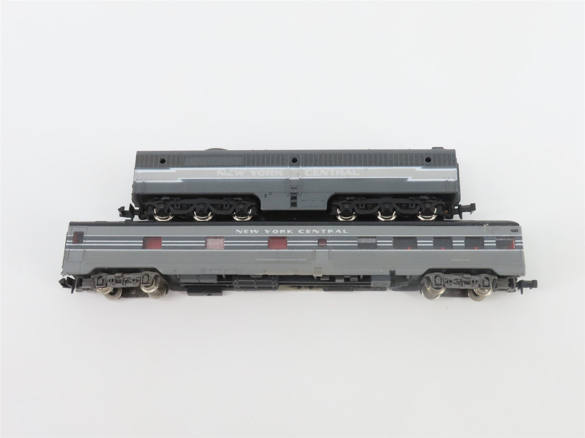 N Scale Con-Cor/Rowa NYC New York Central ALCO PA/PB Diesel Passenger Train Set