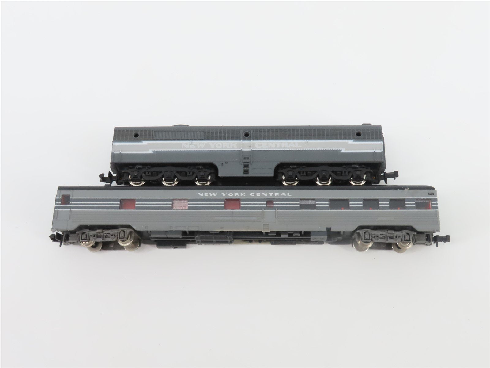 N Scale Con-Cor/Rowa NYC New York Central ALCO PA/PB Diesel Passenger Train Set