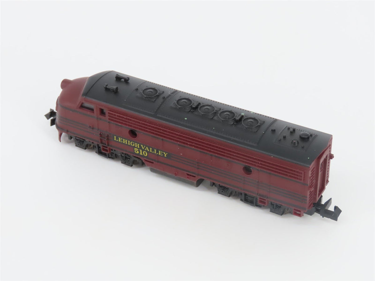 N Scale Life-Like LV Lehigh Valley EMD F7A Diesel Locomotive #510