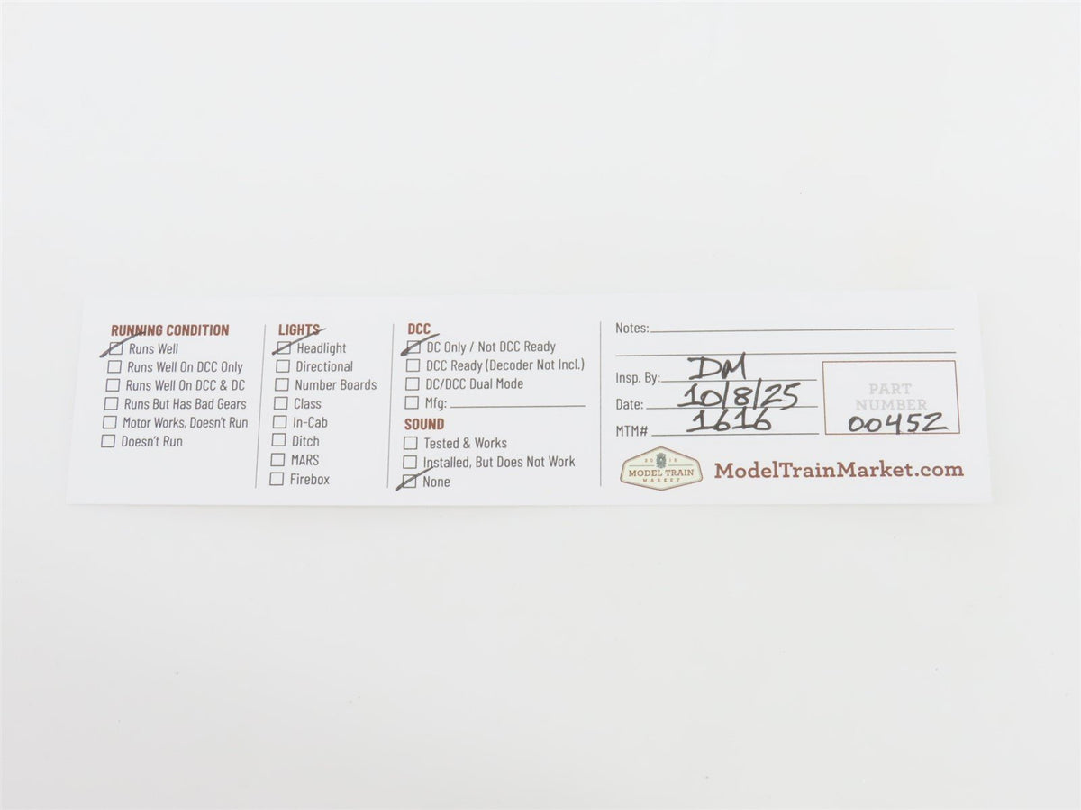 N Scale Life-Like LV Lehigh Valley EMD F7A Diesel Locomotive #510