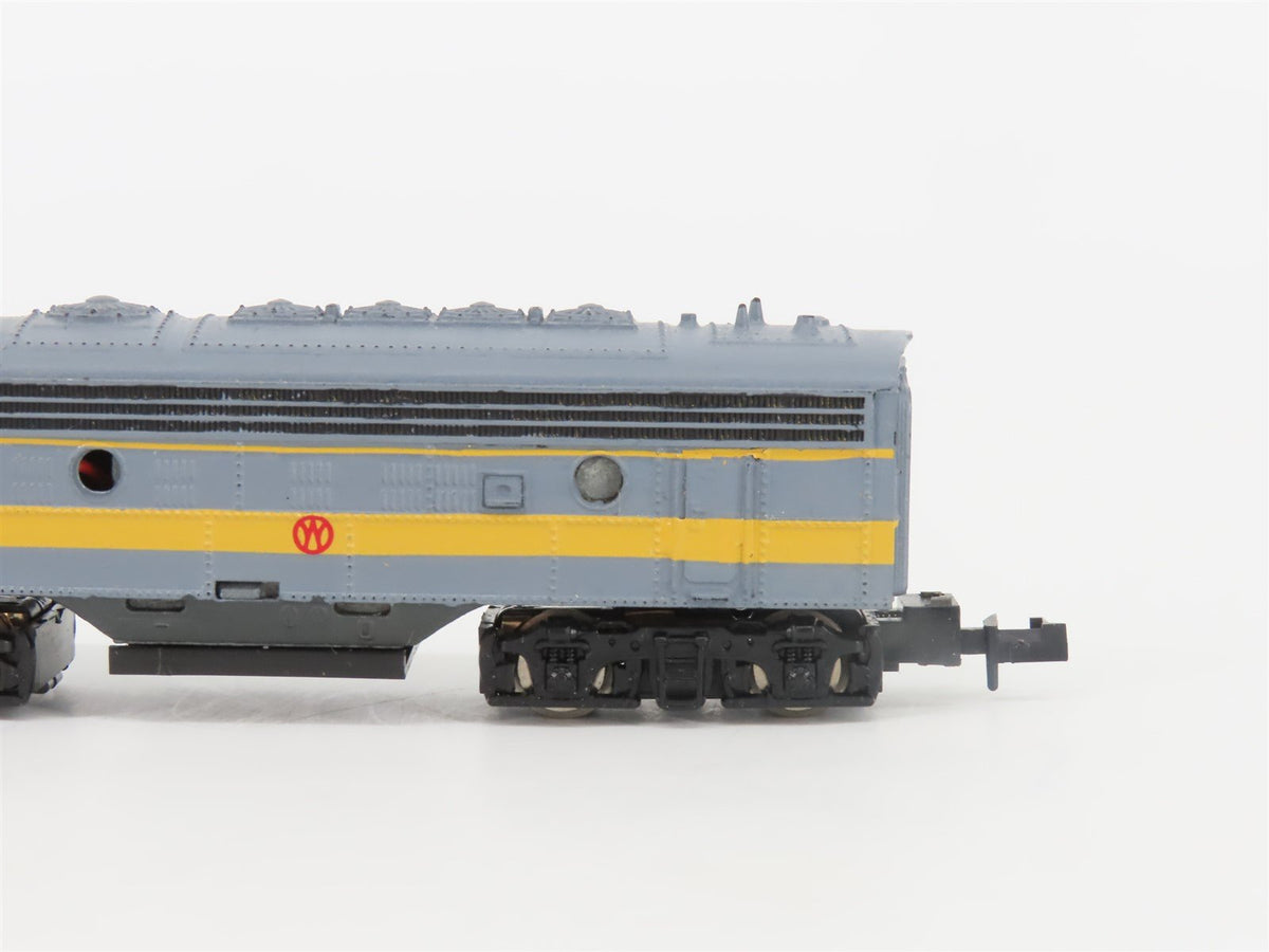 N Scale Atlas NYO&amp;W New York Ontario &amp; Western EMD F7A Diesel No# - Unpowered