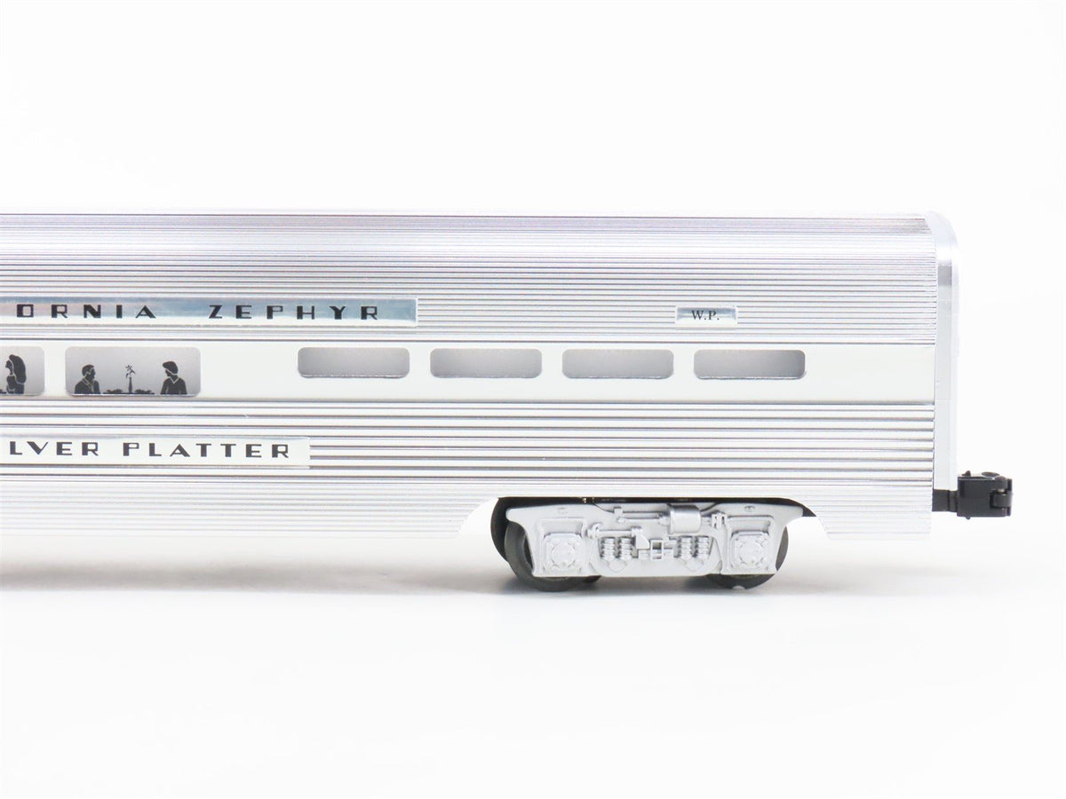O Gauge 3-Rail Lionel 6-39182 WP California Zephyr Aluminum Passenger 2-Pack