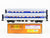 O Gauge 3-Rail MTH Rail King 30-6520 Amtrak Coach/Diner Passenger 2-Car Set