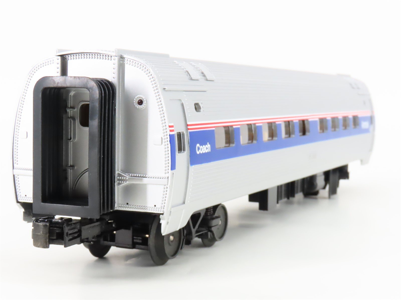 O Gauge 3-Rail MTH Rail King 30-6520 Amtrak Coach/Diner Passenger 2-Car Set