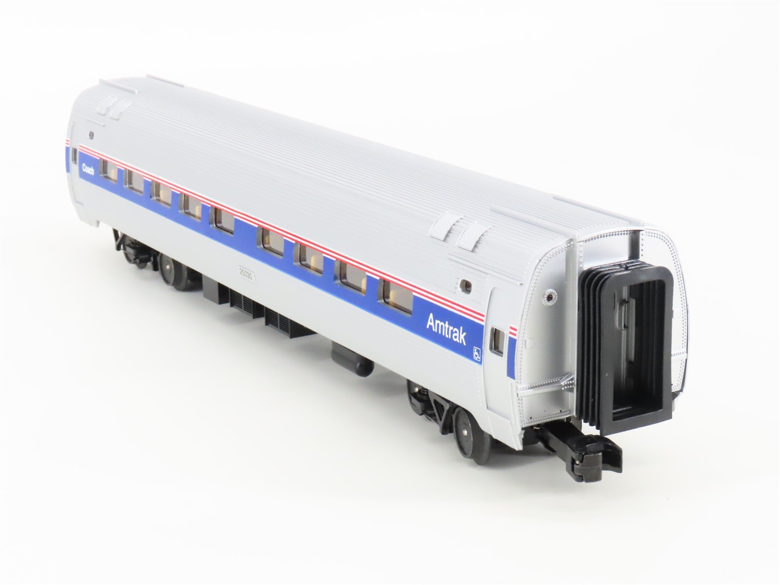 O Gauge 3-Rail MTH Rail King 30-6520 Amtrak Coach/Diner Passenger 2-Car Set