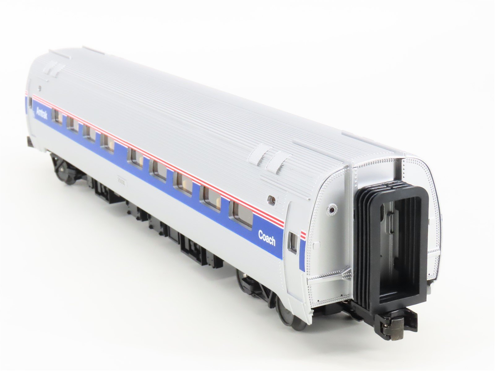 O Gauge 3-Rail MTH Rail King 30-6520 Amtrak Coach/Diner Passenger 2-Car Set