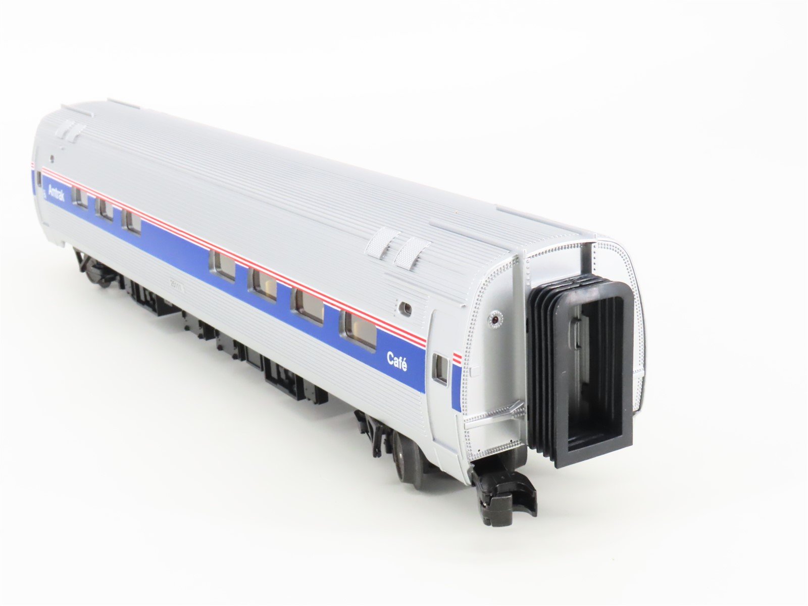 O Gauge 3-Rail MTH Rail King 30-6520 Amtrak Coach/Diner Passenger 2-Car Set