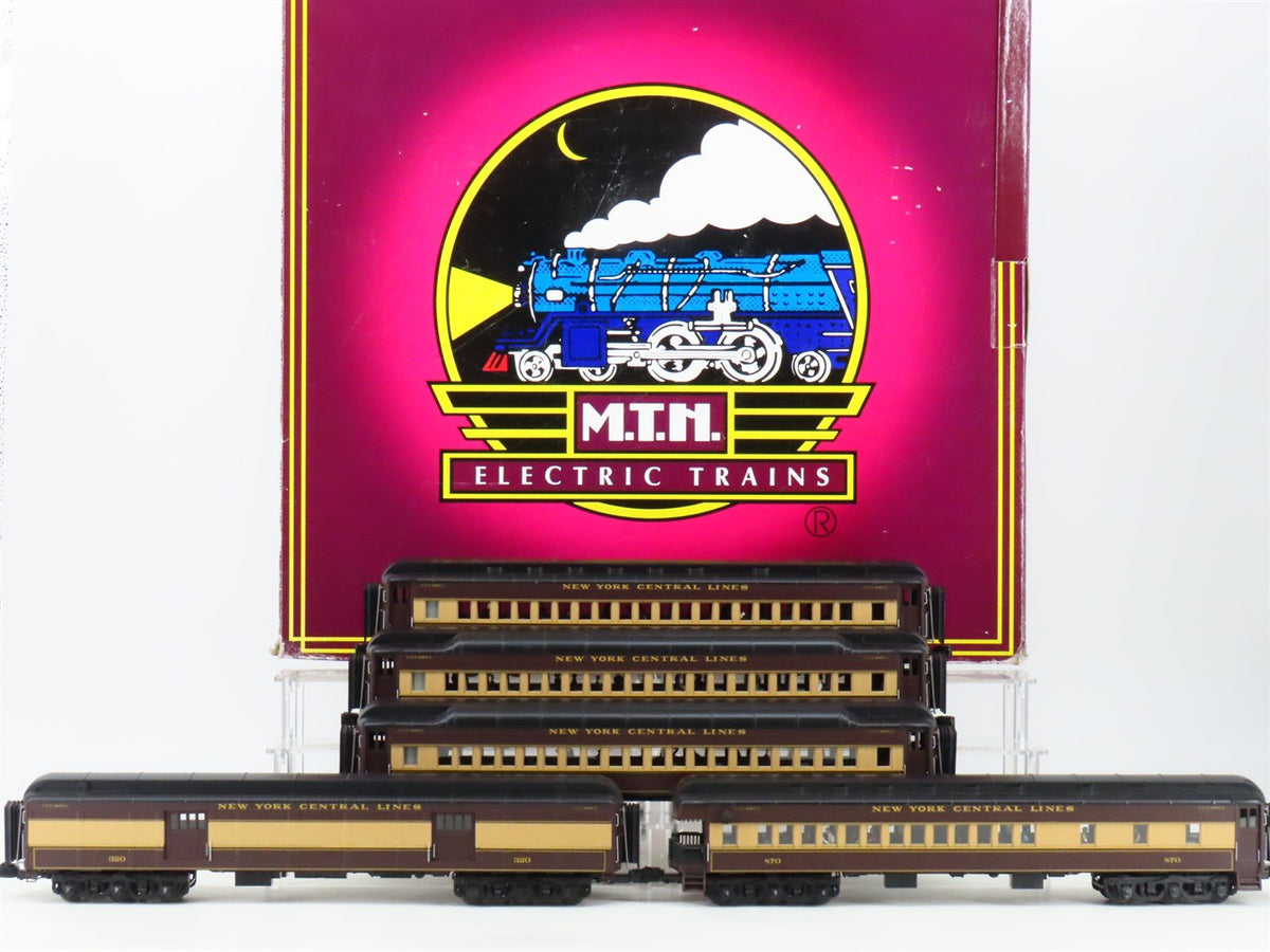 O Gauge 3-Rail MTH 20-40005 CCC&amp;STL New York Central Passenger 5-Car Set