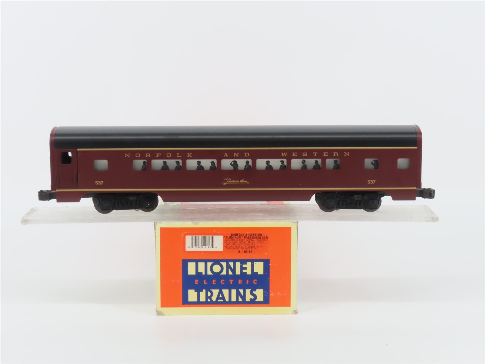O Gauge 3-Rail Lionel 6-19143 N&W Norfolk & Western Powhatan Arrow Passenger 537