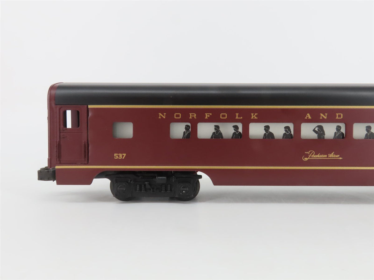 O Gauge 3-Rail Lionel 6-19143 N&amp;W Norfolk &amp; Western Powhatan Arrow Passenger 537