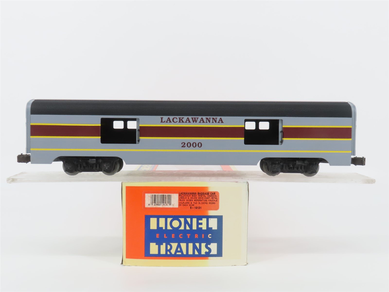 O Gauge 3-Rail Lionel 6-19131 EL Erie Lackawanna Baggage Passenger Car #2000