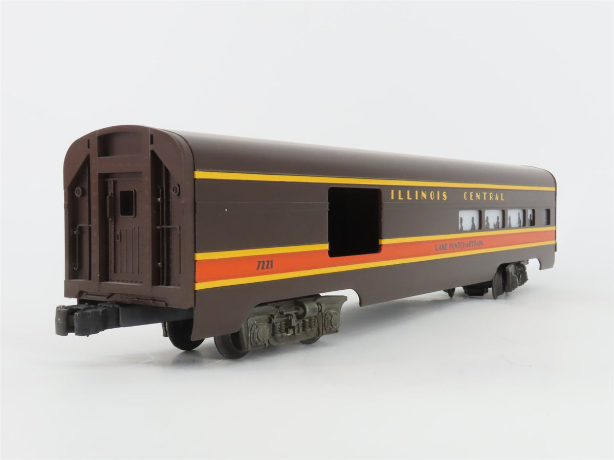 O Gauge 3-Rail Lionel 6-7221 IC Illinois Central Pontchartrain Combo Passenger