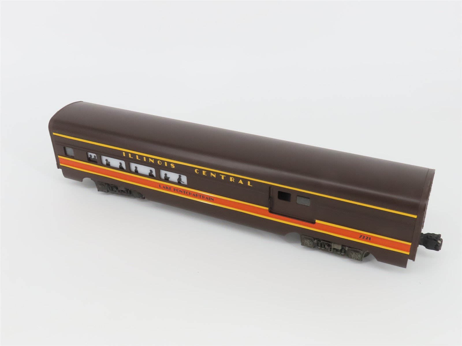 O Gauge 3-Rail Lionel 6-7221 IC Illinois Central Pontchartrain Combo Passenger