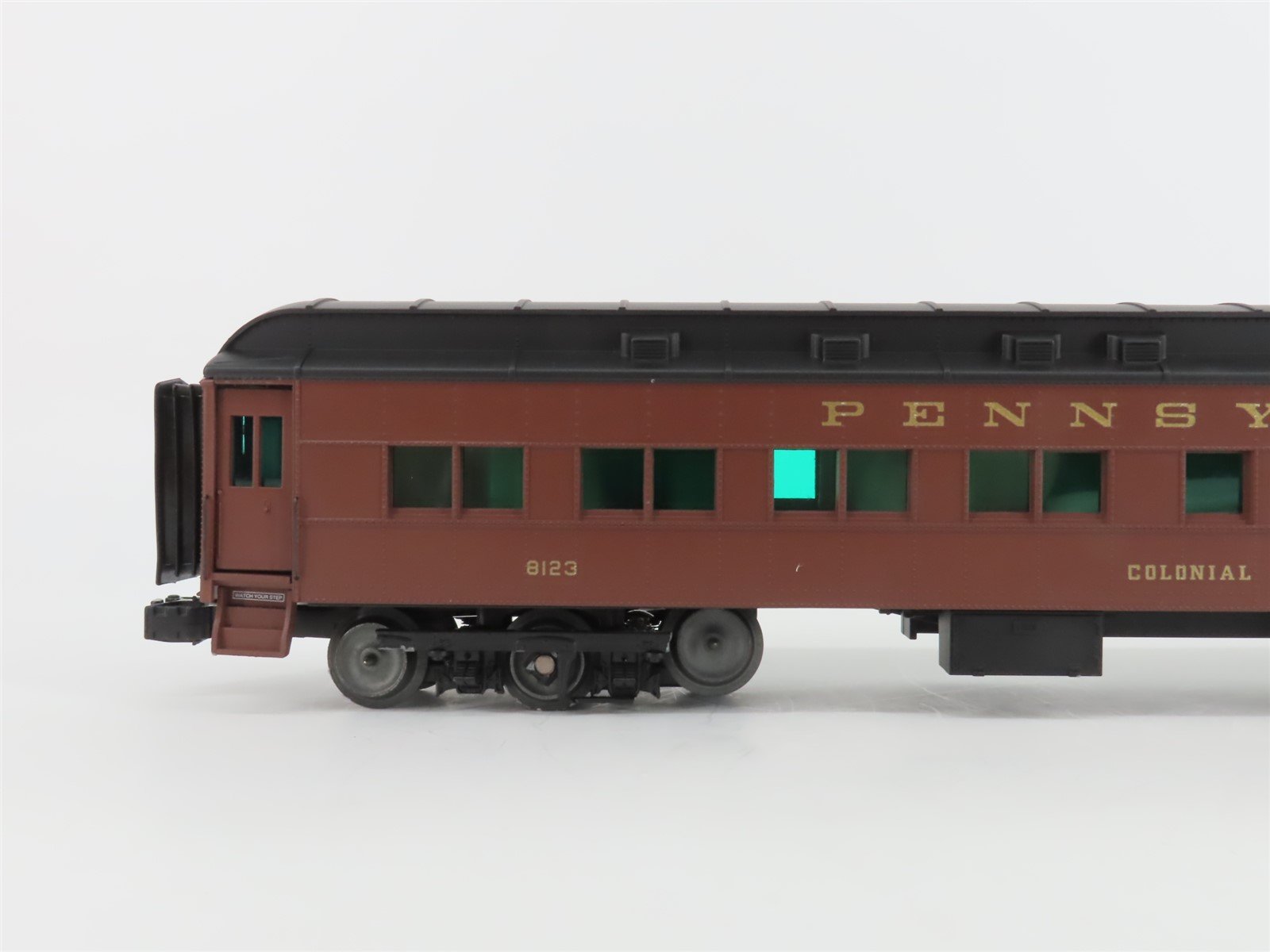 O Gauge 3-Rail Lionel 6-25638 PRR Colonial Governors Observation Passenger #8123