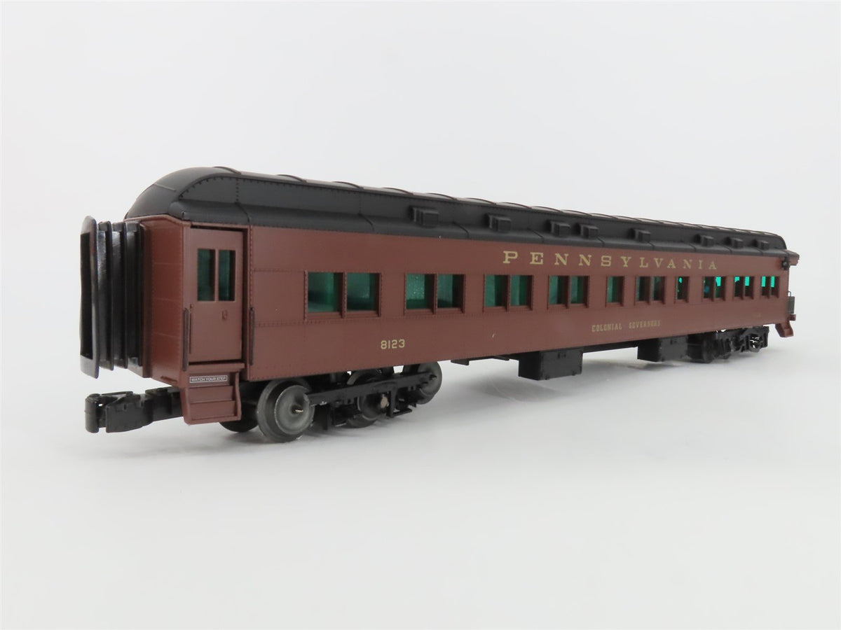 O Gauge 3-Rail Lionel 6-25638 PRR Colonial Governors Observation Passenger #8123