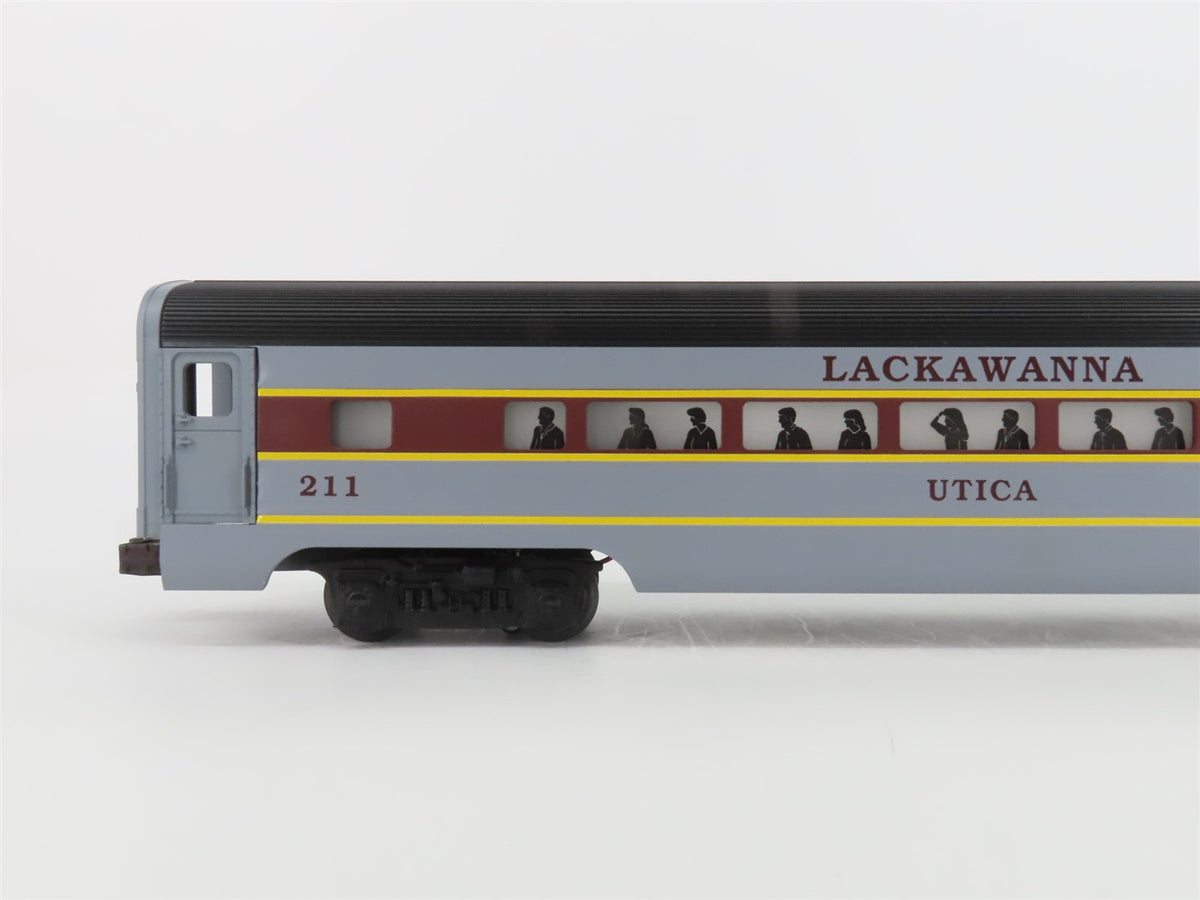O Gauge 3-Rail Lionel 6-19136 EL Lackawanna &quot;Utica&quot; Coach Passenger #211