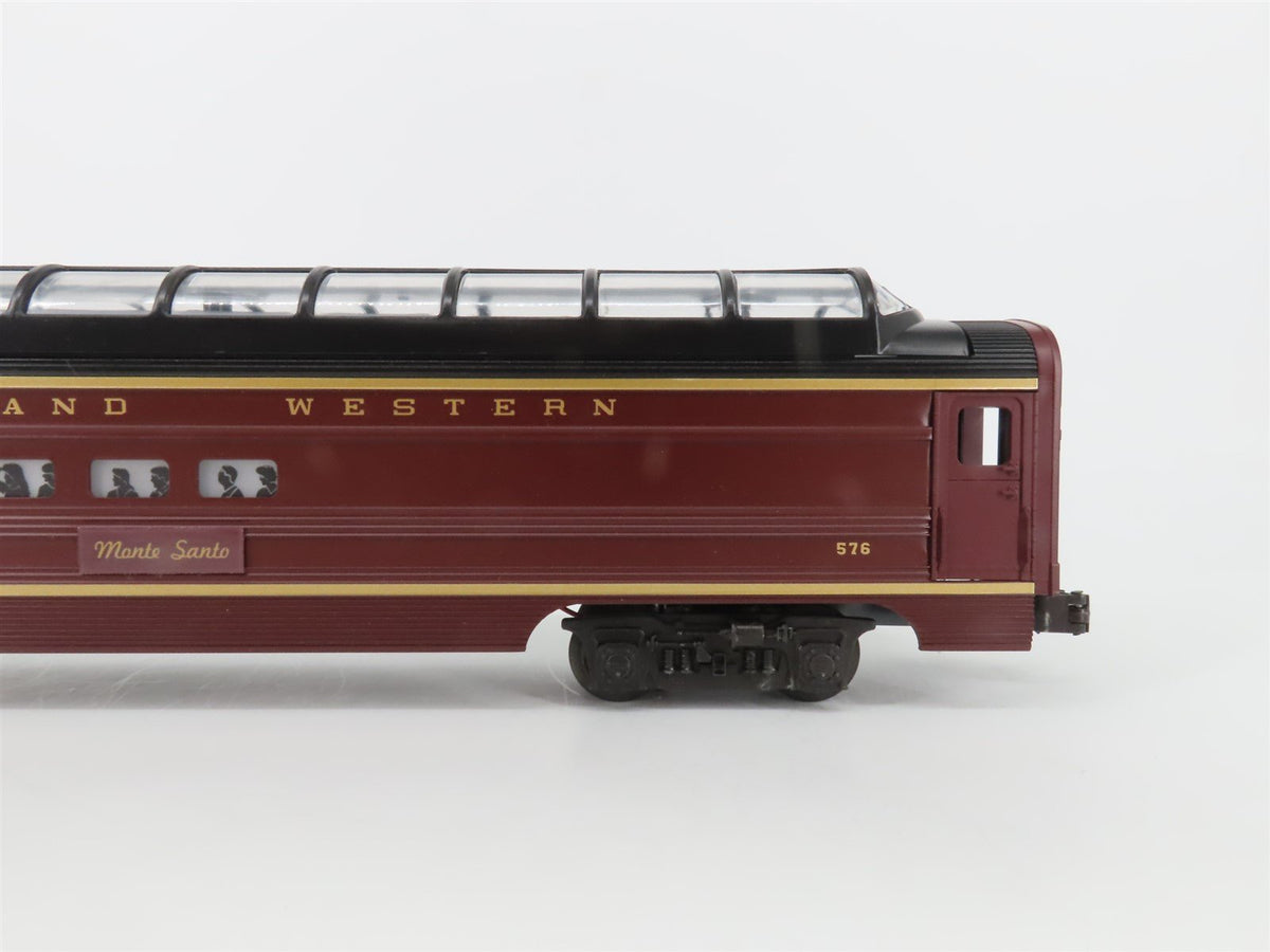 O Gauge 3-Rail Lionel 6-19108 N&amp;W Norfolk &amp; Western Full Vista Dome Passenger