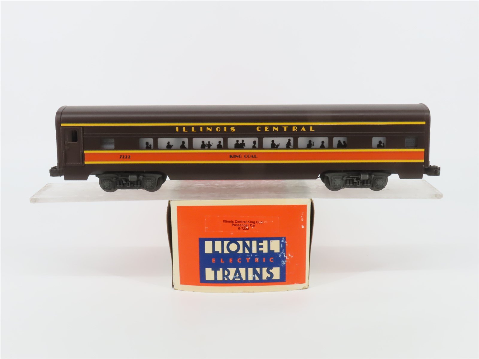 O Gauge 3-Rail Lionel 6-7222 IC Illinois Central King Coal Coach Passenger