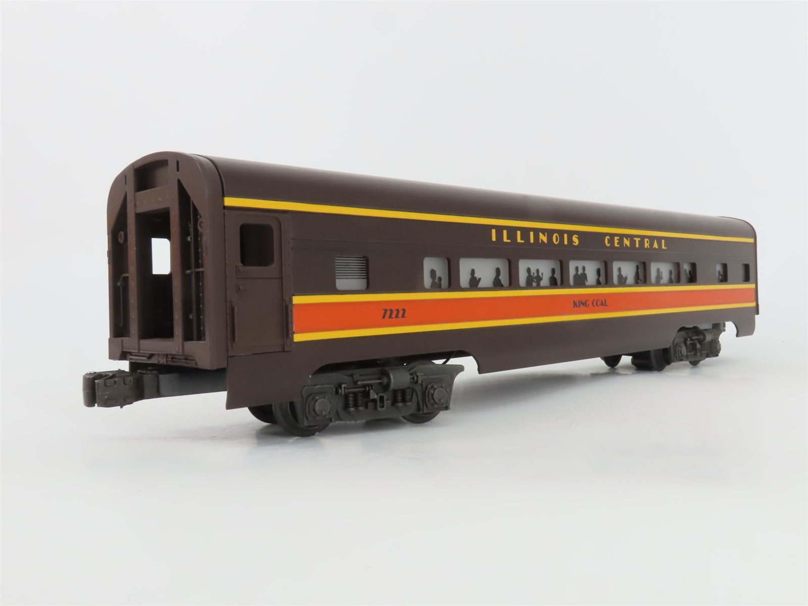 O Gauge 3-Rail Lionel 6-7222 IC Illinois Central King Coal Coach Passenger