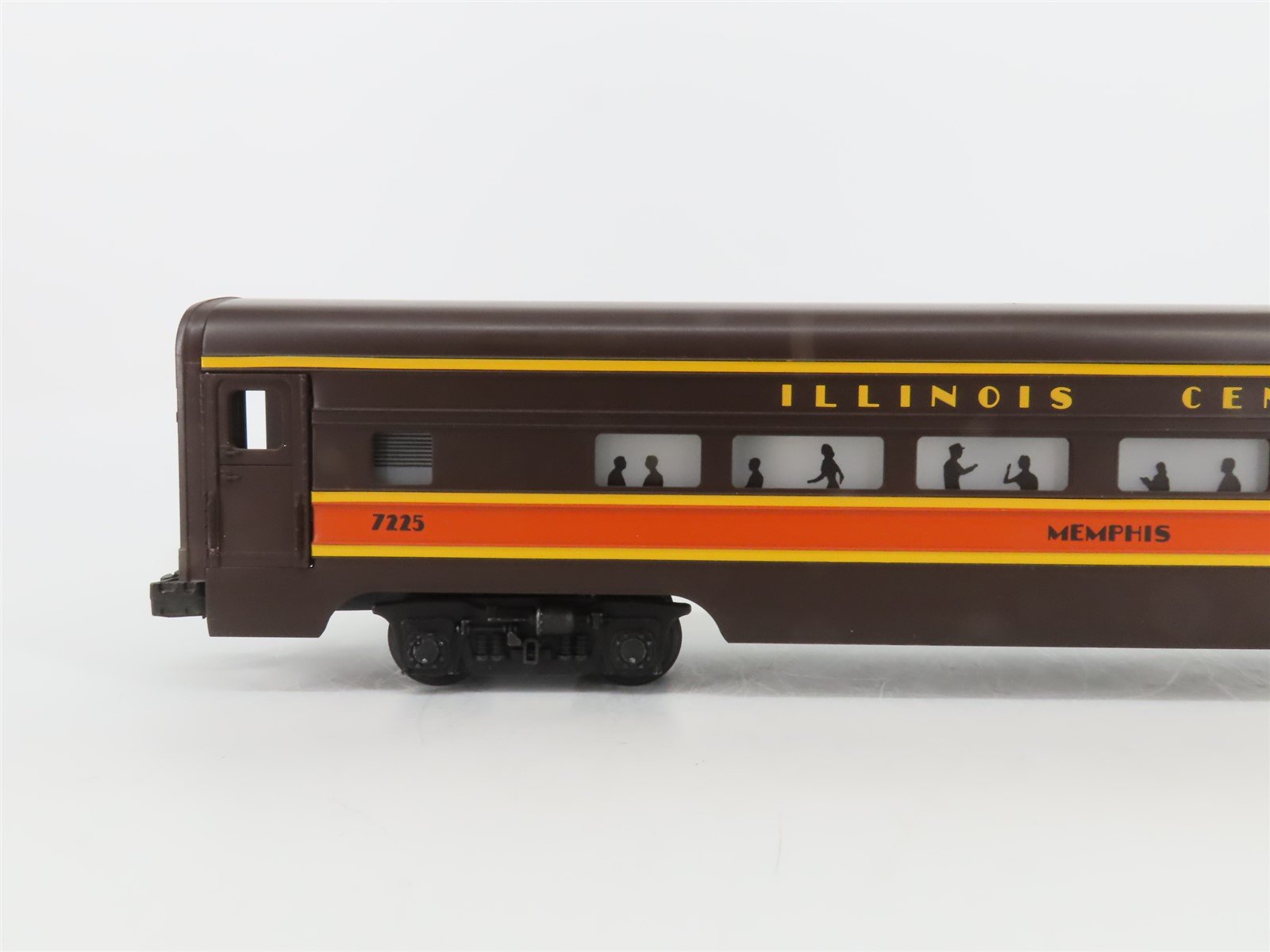 O Gauge 3-Rail Lionel 6-7225 IC Illinois Central Memphis Observation Passenger