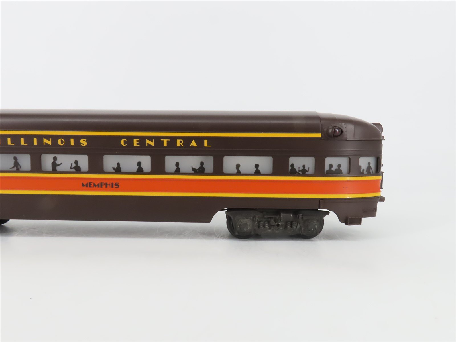 O Gauge 3-Rail Lionel 6-7225 IC Illinois Central Memphis Observation Passenger