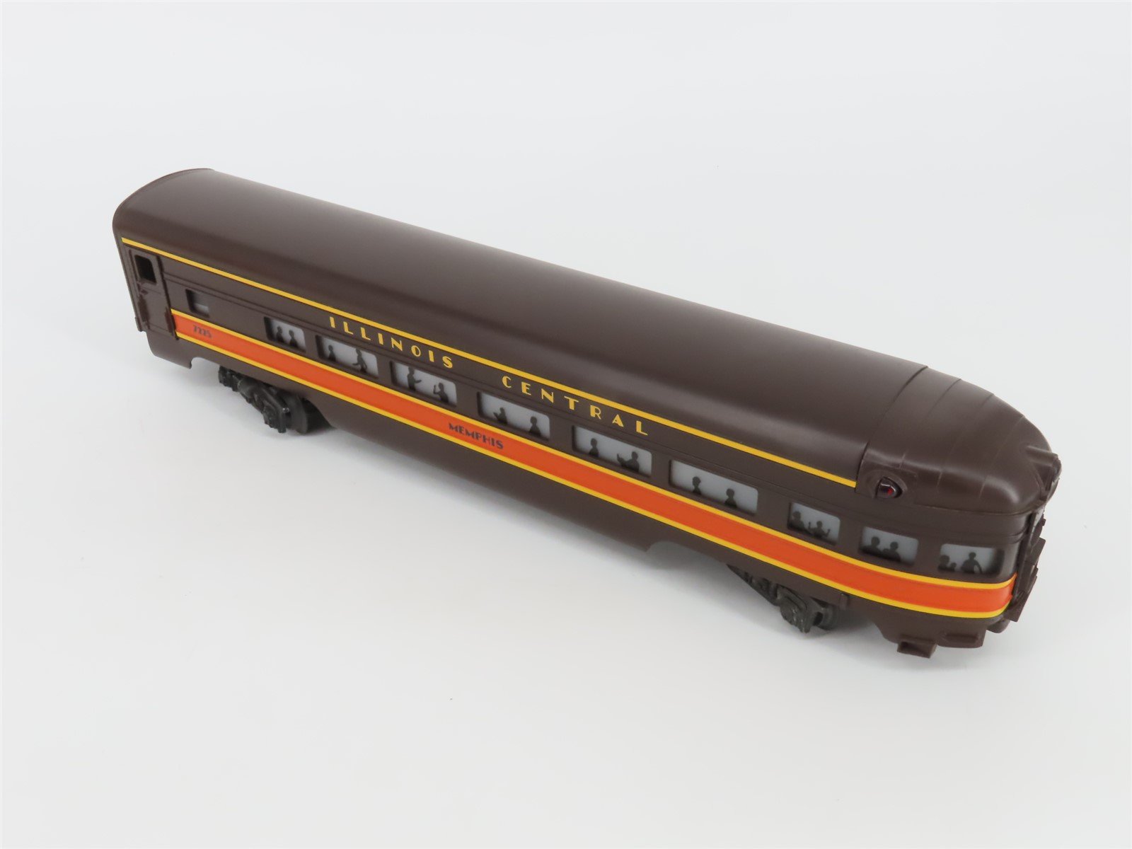 O Gauge 3-Rail Lionel 6-7225 IC Illinois Central Memphis Observation Passenger