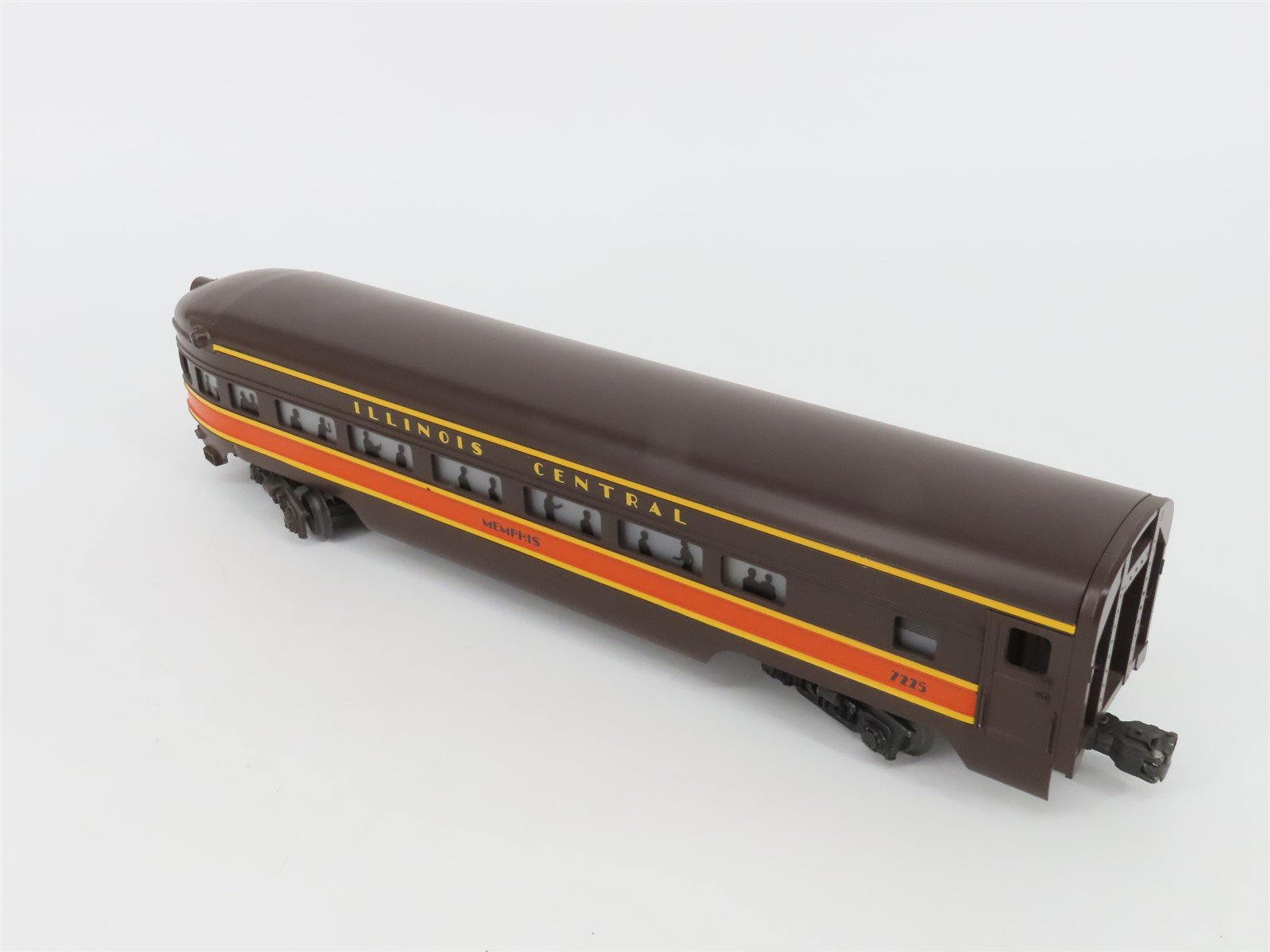 O Gauge 3-Rail Lionel 6-7225 IC Illinois Central Memphis Observation Passenger