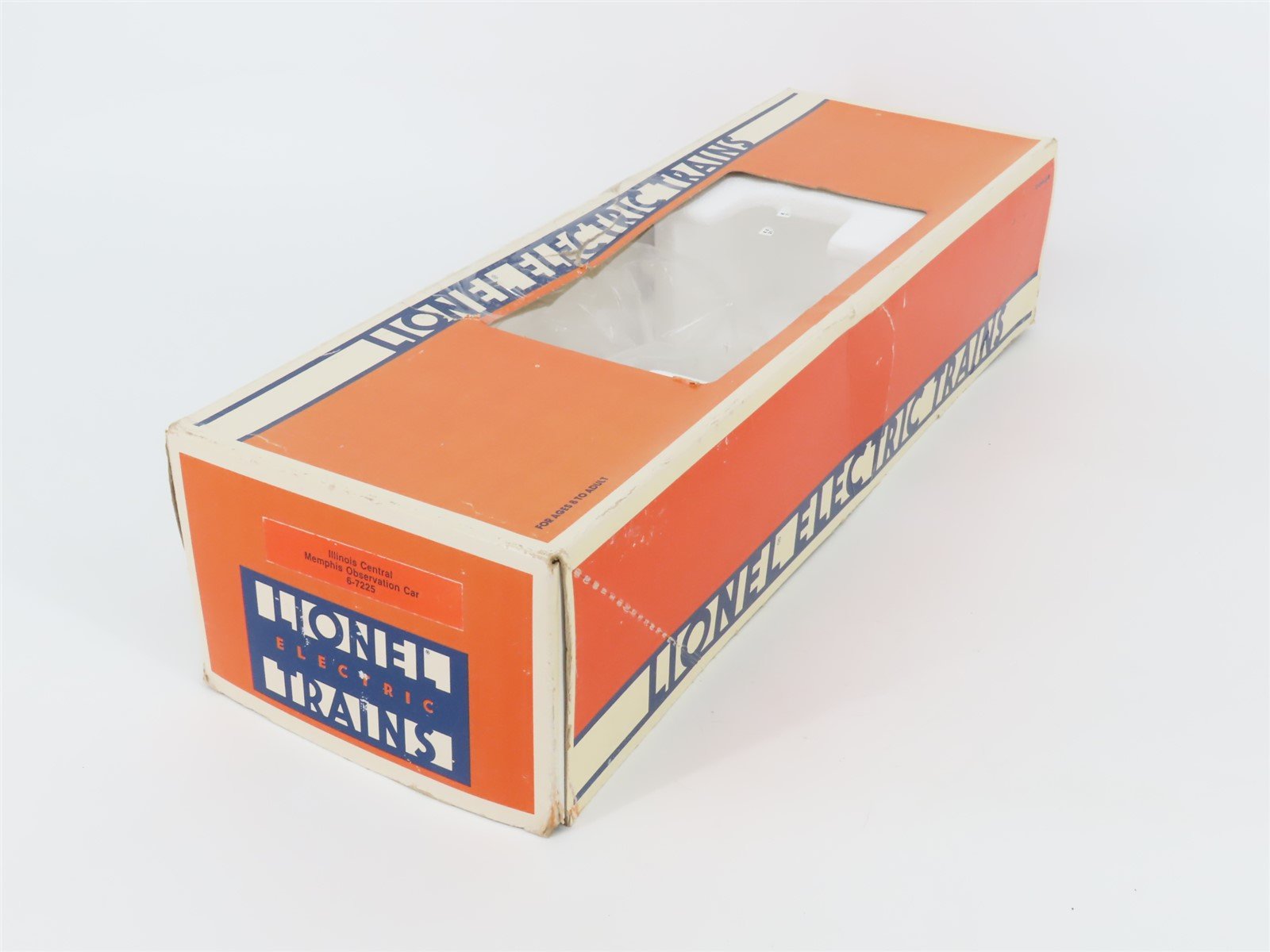 O Gauge 3-Rail Lionel 6-7225 IC Illinois Central Memphis Observation Passenger