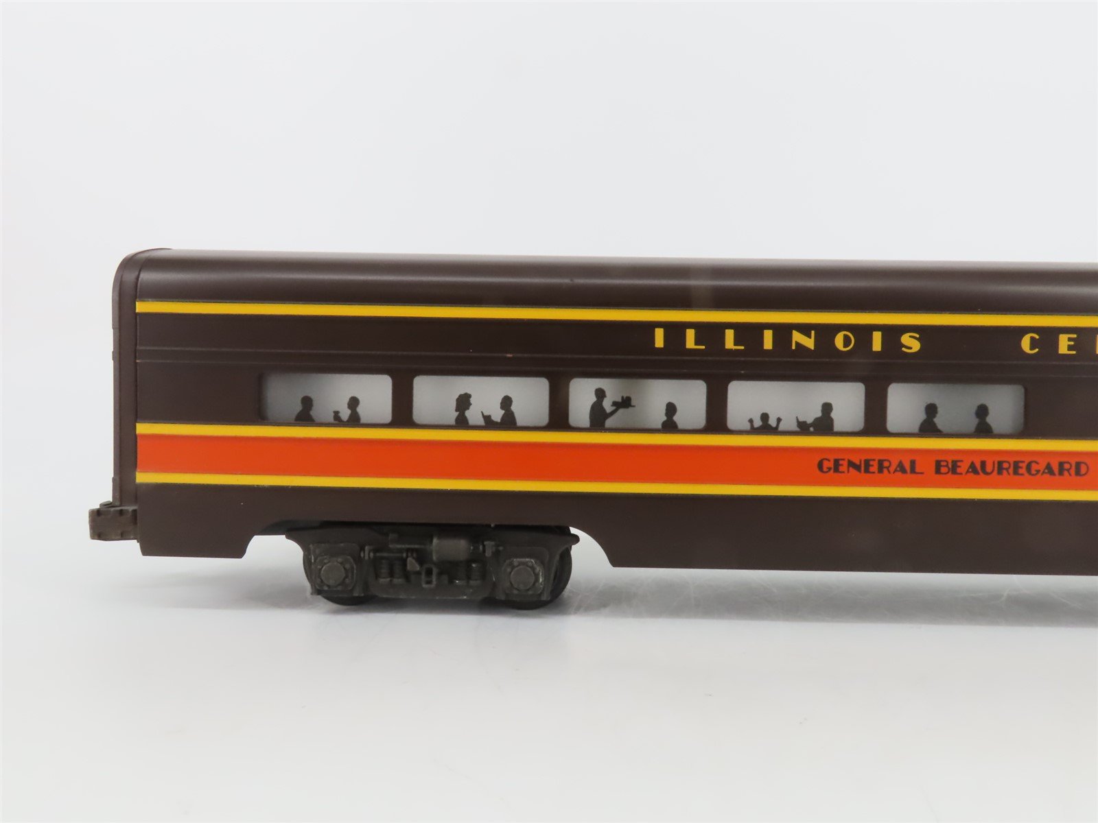 O Gauge 3-Rail Lionel 6-7224 IC General Beauregard Dining Passenger #7224