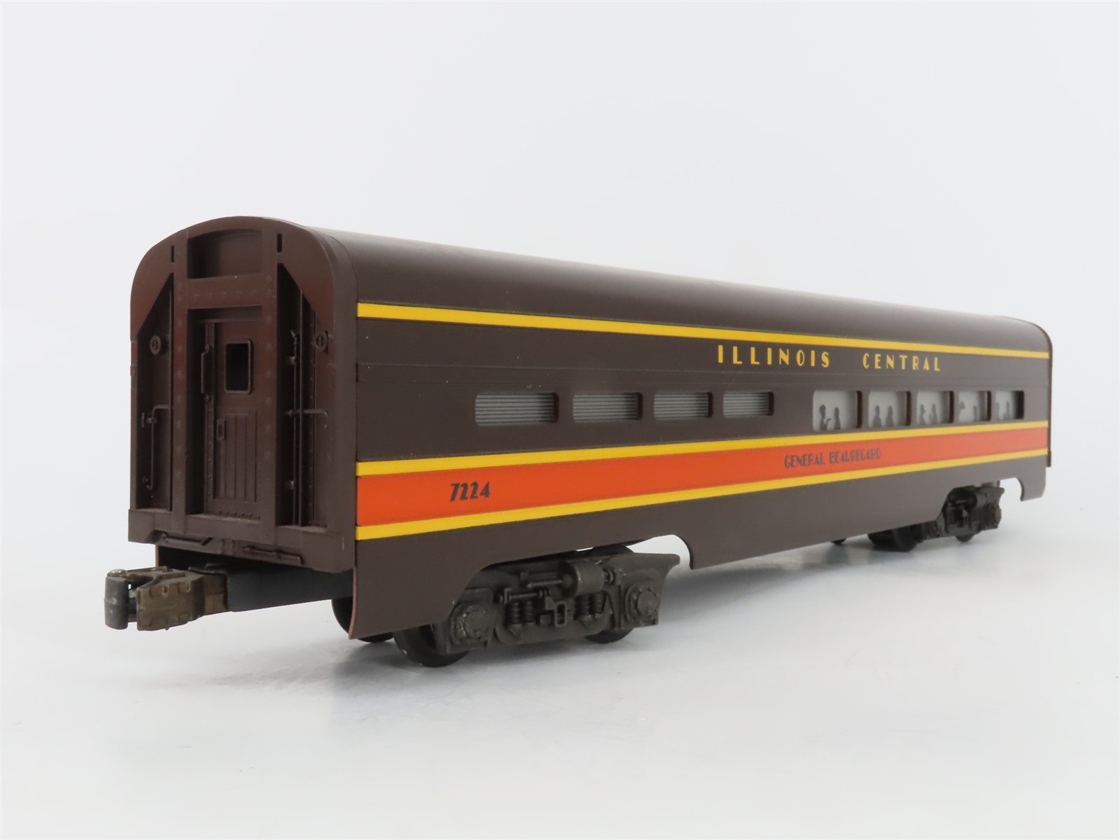 O Gauge 3-Rail Lionel 6-7224 IC General Beauregard Dining Passenger #7224