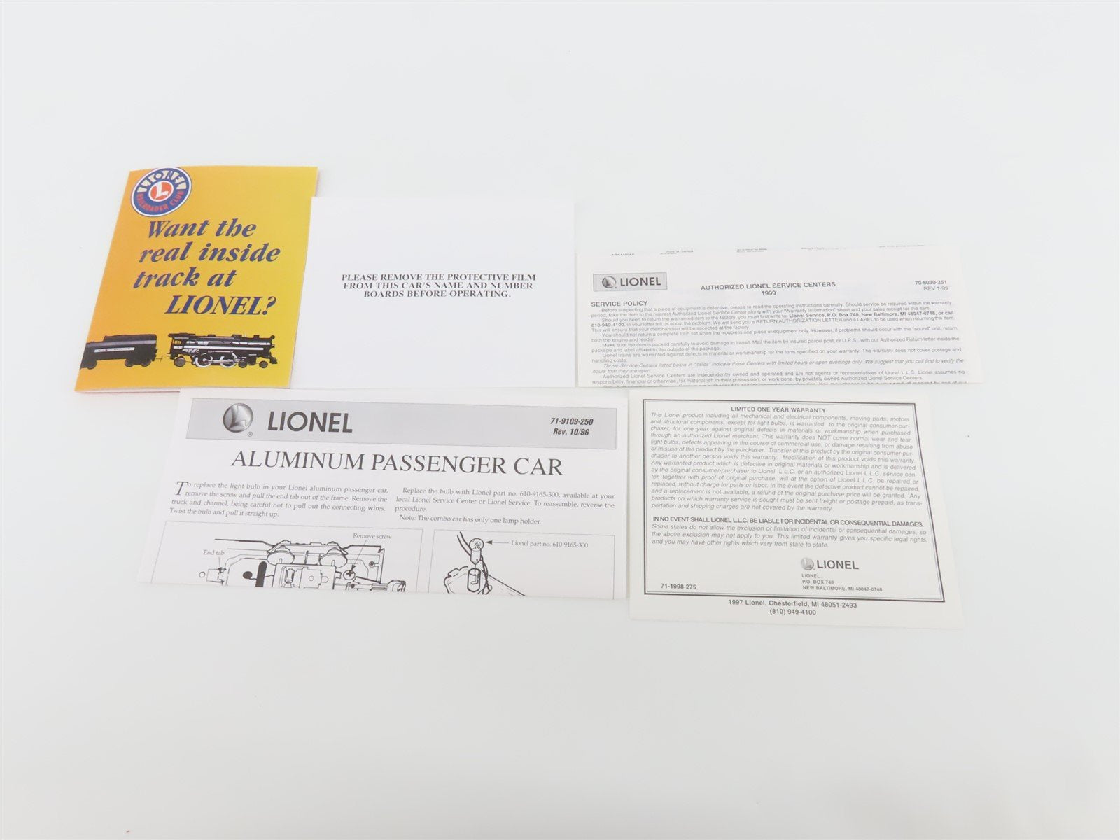 O Gauge 3-Rail Lionel 6-29136 WP California Zephyr Vista Dome Passenger