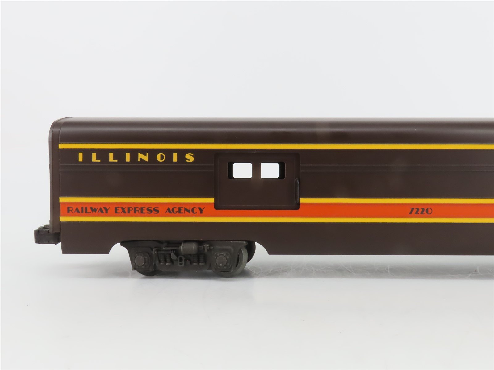 O Gauge 3-Rail Lionel 6-7220 IC Illinois Central Baggage Passenger Car #7220