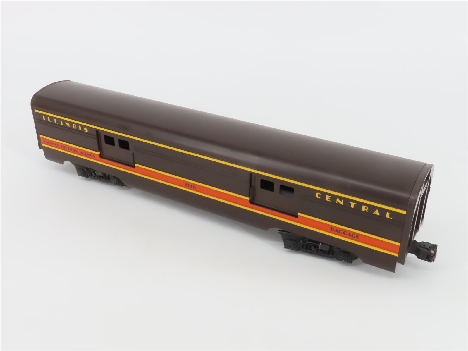 O Gauge 3-Rail Lionel 6-7220 IC Illinois Central Baggage Passenger Car #7220