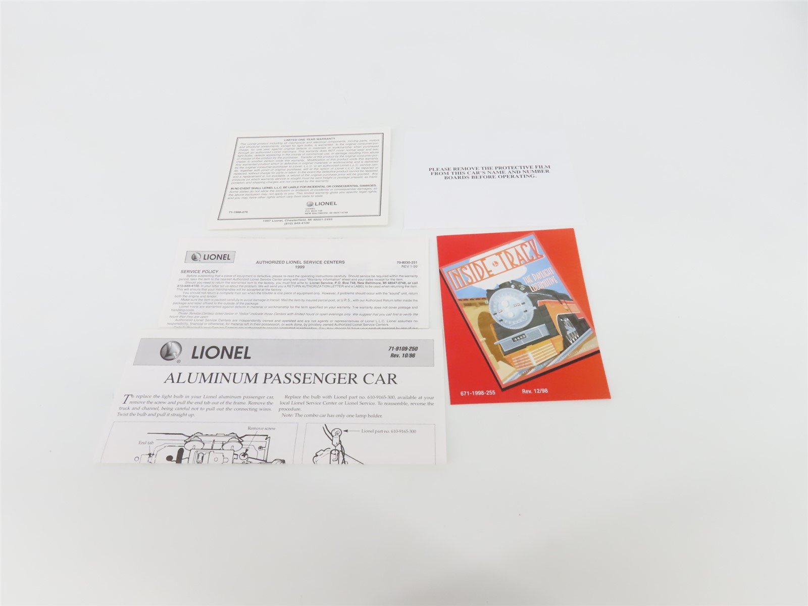 O Gauge 3-Rail Lionel 6-29137 WP California Zephyr Vista Dome Passenger Car